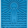Tapis à lécher Surf's Up bleu, petit - Sodapup